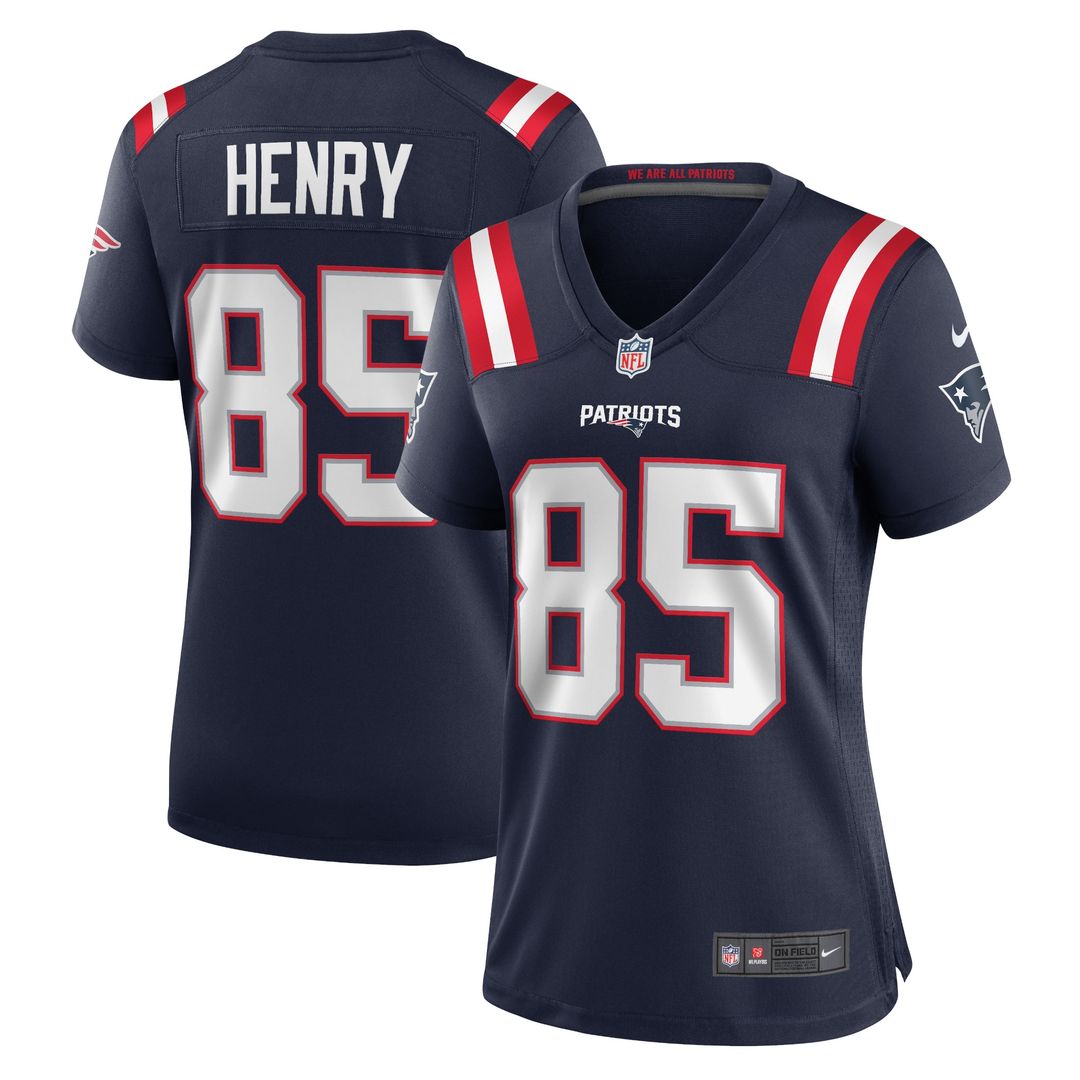 Hunter Henry New England Patriots Women's Game Jersey - Navy