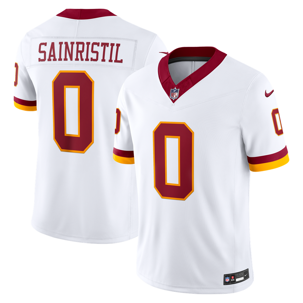 Mike Sainristil Washington Commanders Vapor F.U.S.E. Stitched Limited Jersey - White