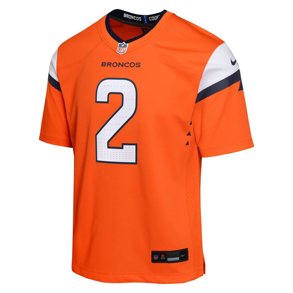 Patrick Surtain II Denver Broncos Youth Game Jersey - Orange