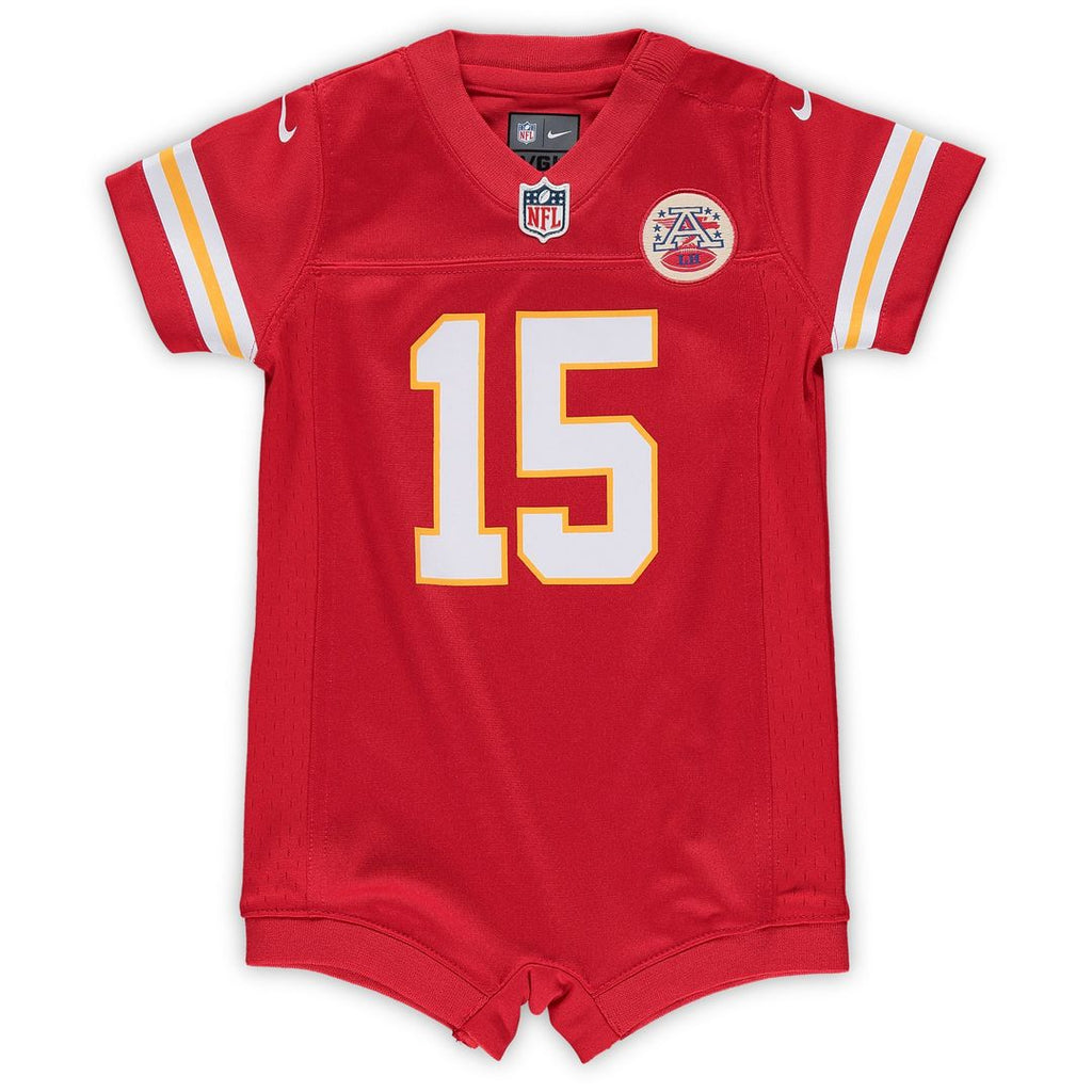 Patrick Mahomes Kansas City Chiefs Infant Romper Jersey - Red