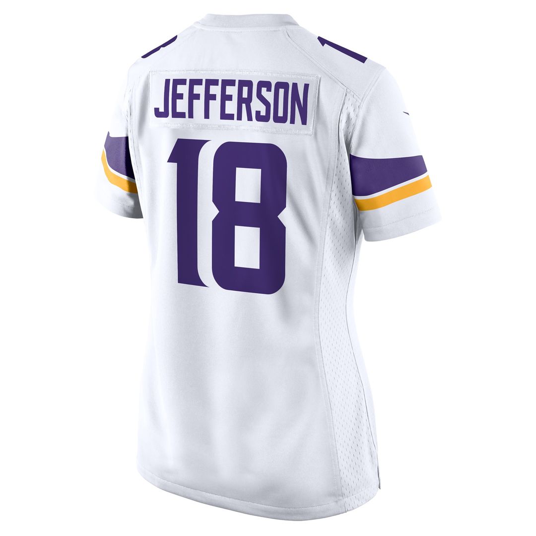 Justin Jefferson Minnesota Vikings Women's Game Jersey - Purple