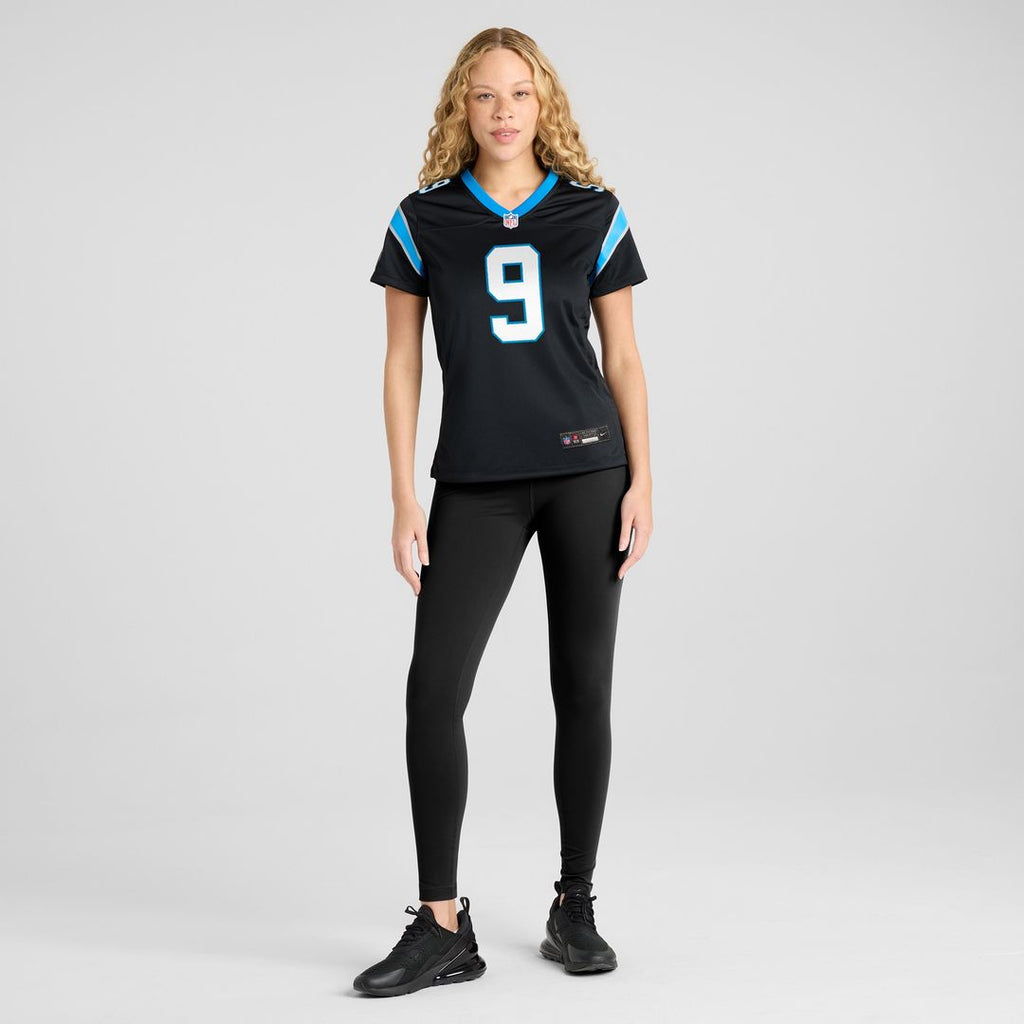 Bryce Young Carolina Panthers Women's Team Game Jersey - Black