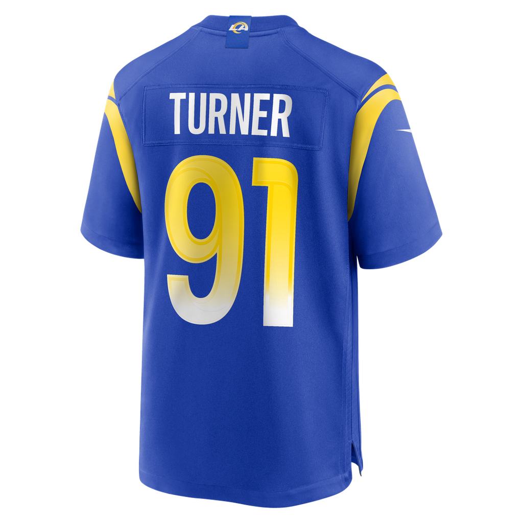 Kobie Turner Los Angeles Rams Home Game Jersey - Royal