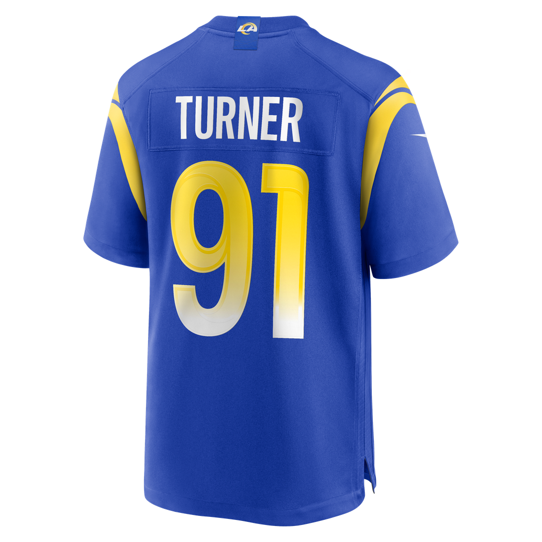 Kobie Turner Los Angeles Rams Home Game Jersey - Royal