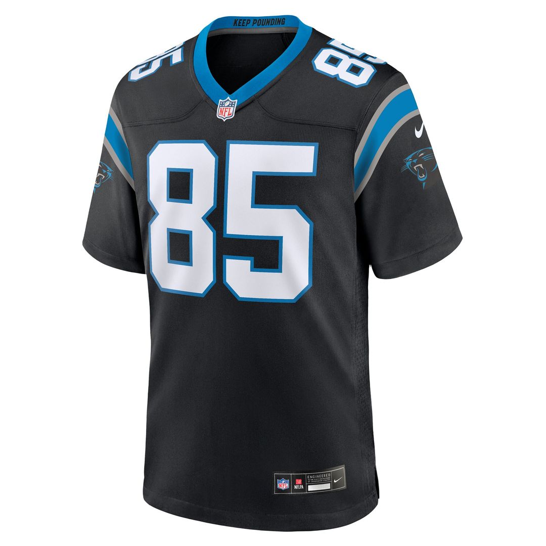 James Mitchell Carolina Panthers Team Game Jersey - Black