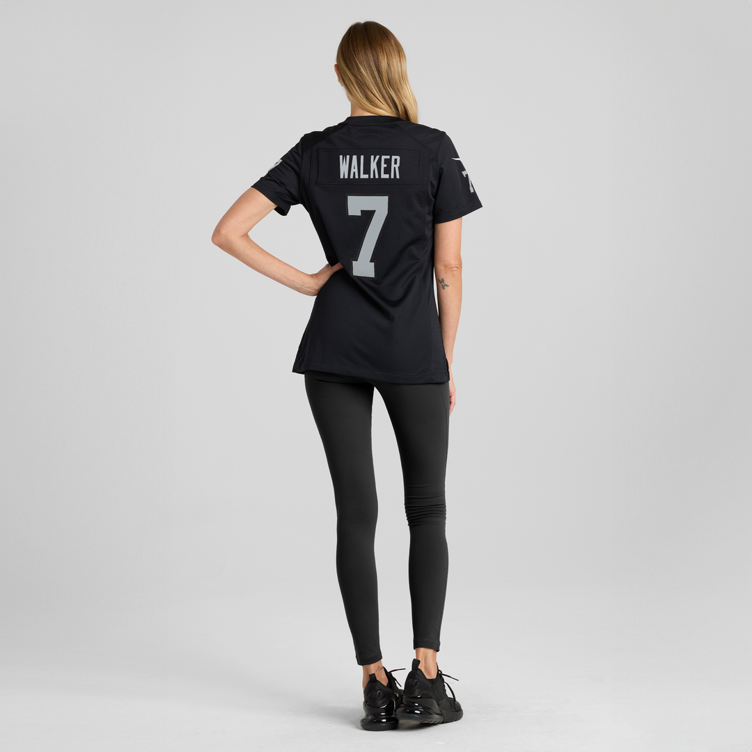 Quay Walker Las Vegas Raiders Women's Team Game Jersey - Black