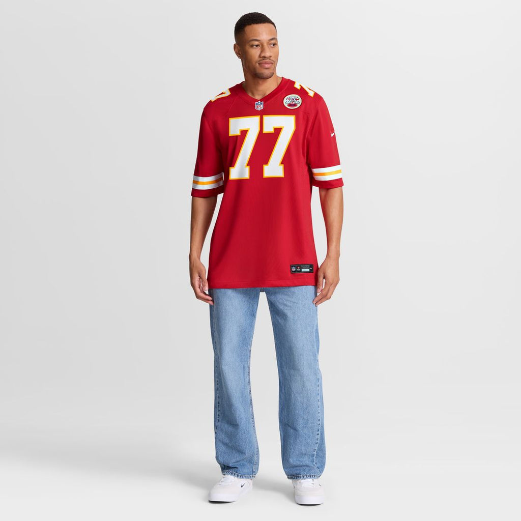 Jaylon Moore Kansas City Chiefs Team Game Jersey - Red