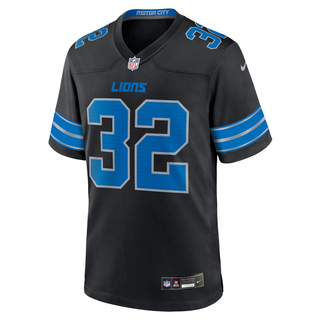 Brian Branch Detroit Lions Alternate Game Jersey - Black