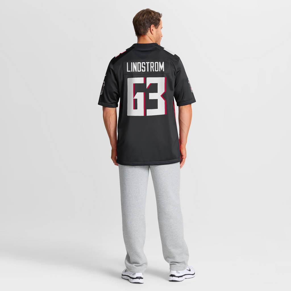 Chris Lindstrom Atlanta Falcons Game Jersey - Black