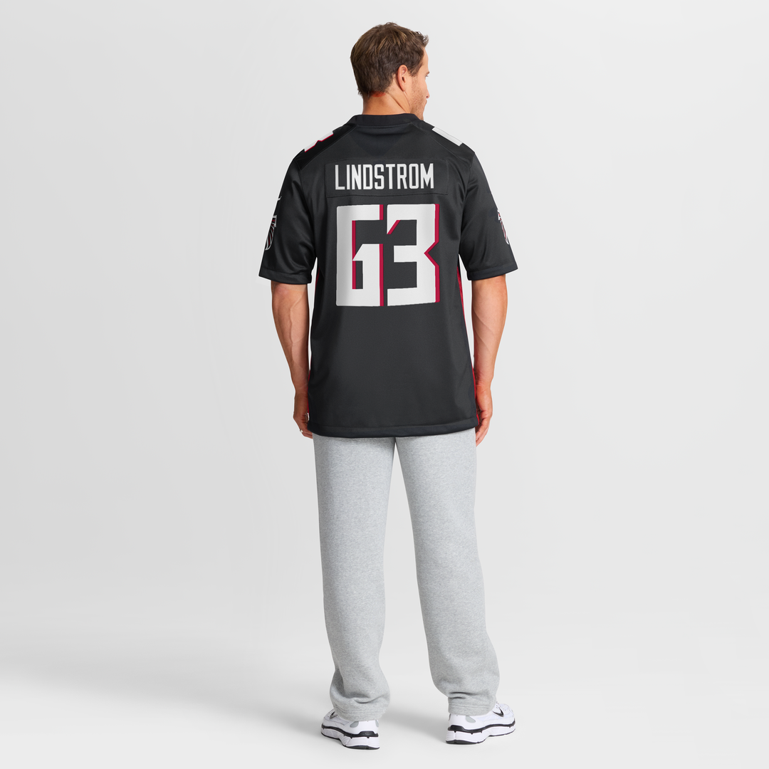 Chris Lindstrom Atlanta Falcons Game Jersey - Black