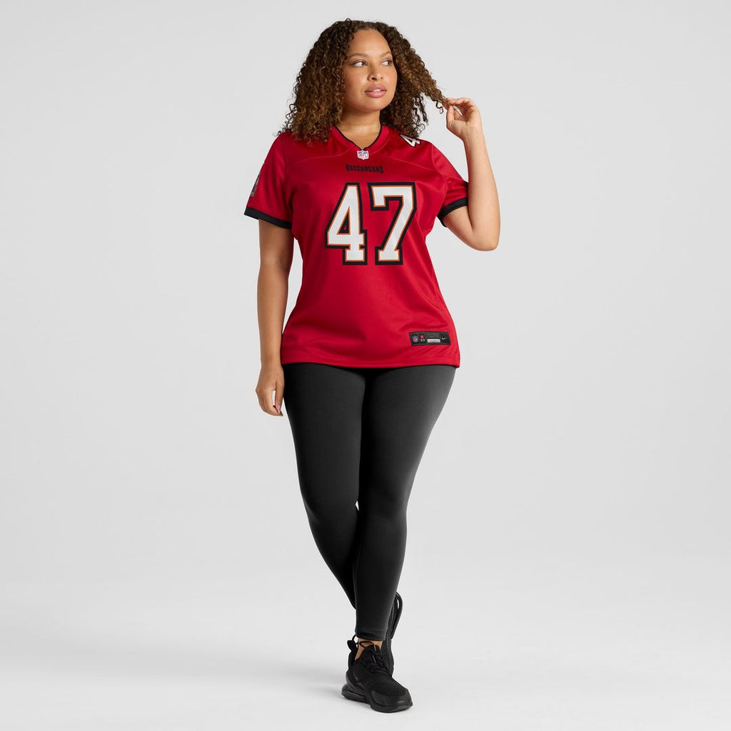 John Lynch Tampa Bay Buccaneers Women's Game Retired Player Jersey - Red