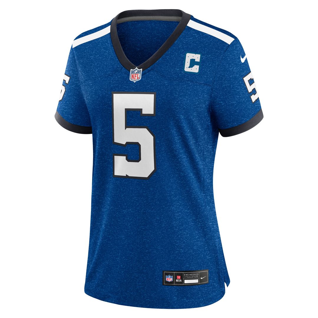 Anthony Richardson Sr. Indianapolis Colts Women's Alternate Indiana Nights Game Jersey - Royal