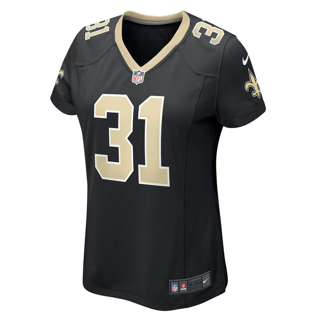 Howden New Orleans Saints Women's Team Game Jersey - Black