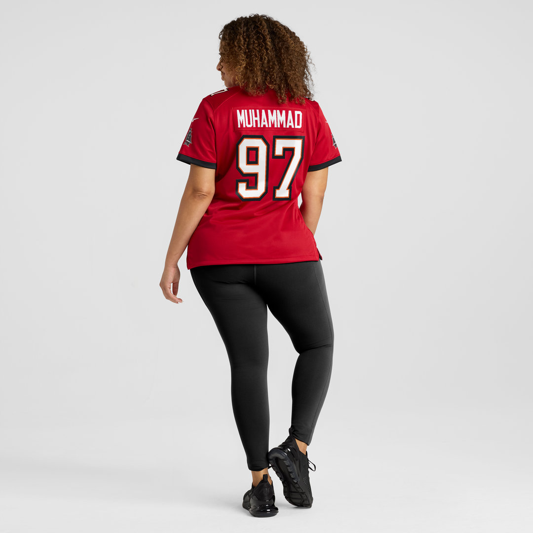 Al-Quadin Muhammad Tampa Bay Buccaneers Women's Team Game Jersey - Red