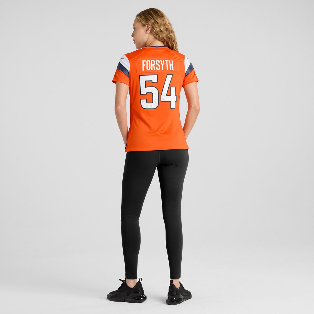 Alex Forsyth Denver Broncos Women's Team Game Jersey - Orange
