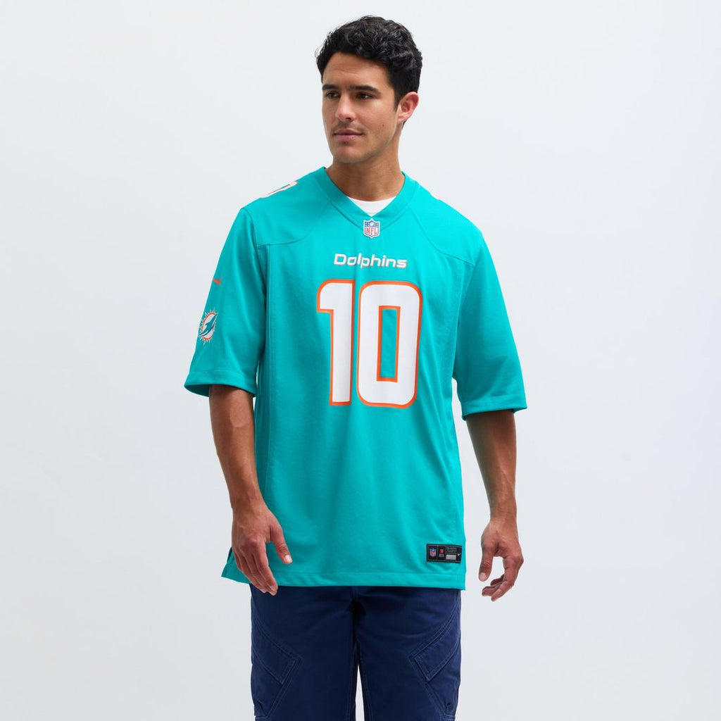 Tyreek Hill Miami Dolphins Game Jersey - Aqua