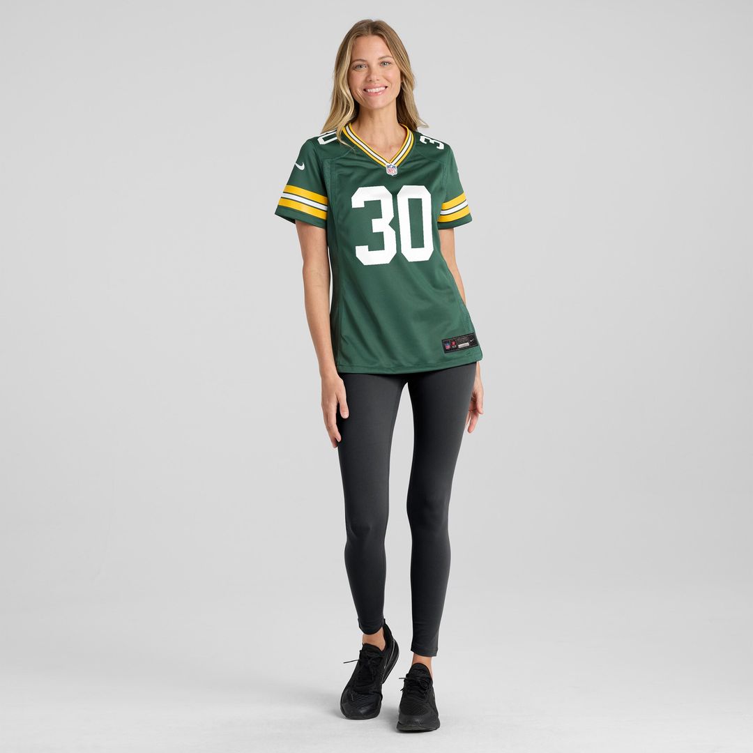 Chris Brooks Green Bay Packers Women's Team Game Jersey - Green