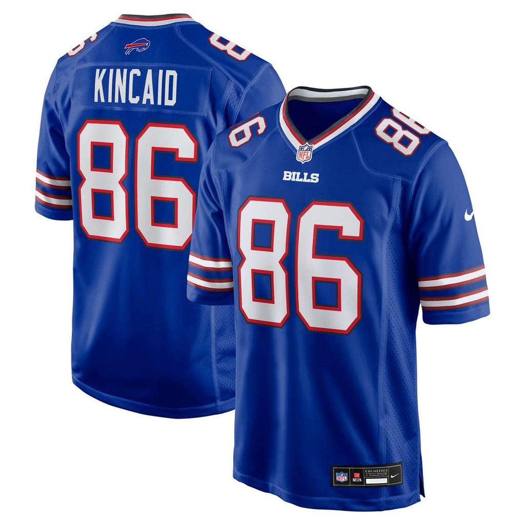 Dalton Kincaid Buffalo Bills Game Jersey - Royal