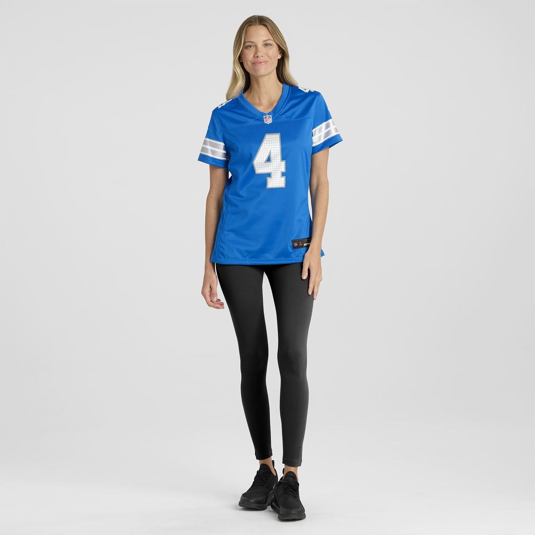 D.J. Reed Detroit Lions Women's Team Game Jersey - Blue