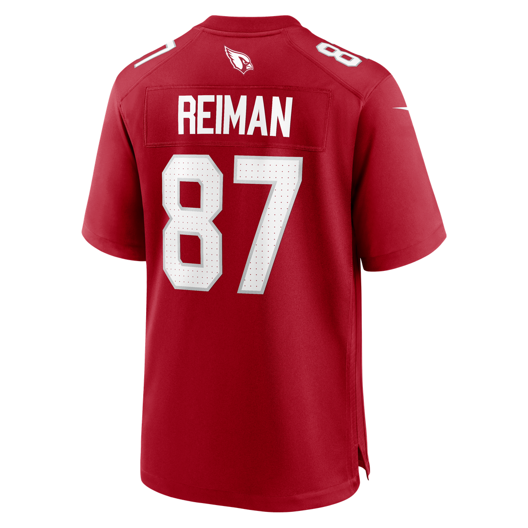 Tip Reiman Arizona Cardinals Team Game Jersey - Cardinal