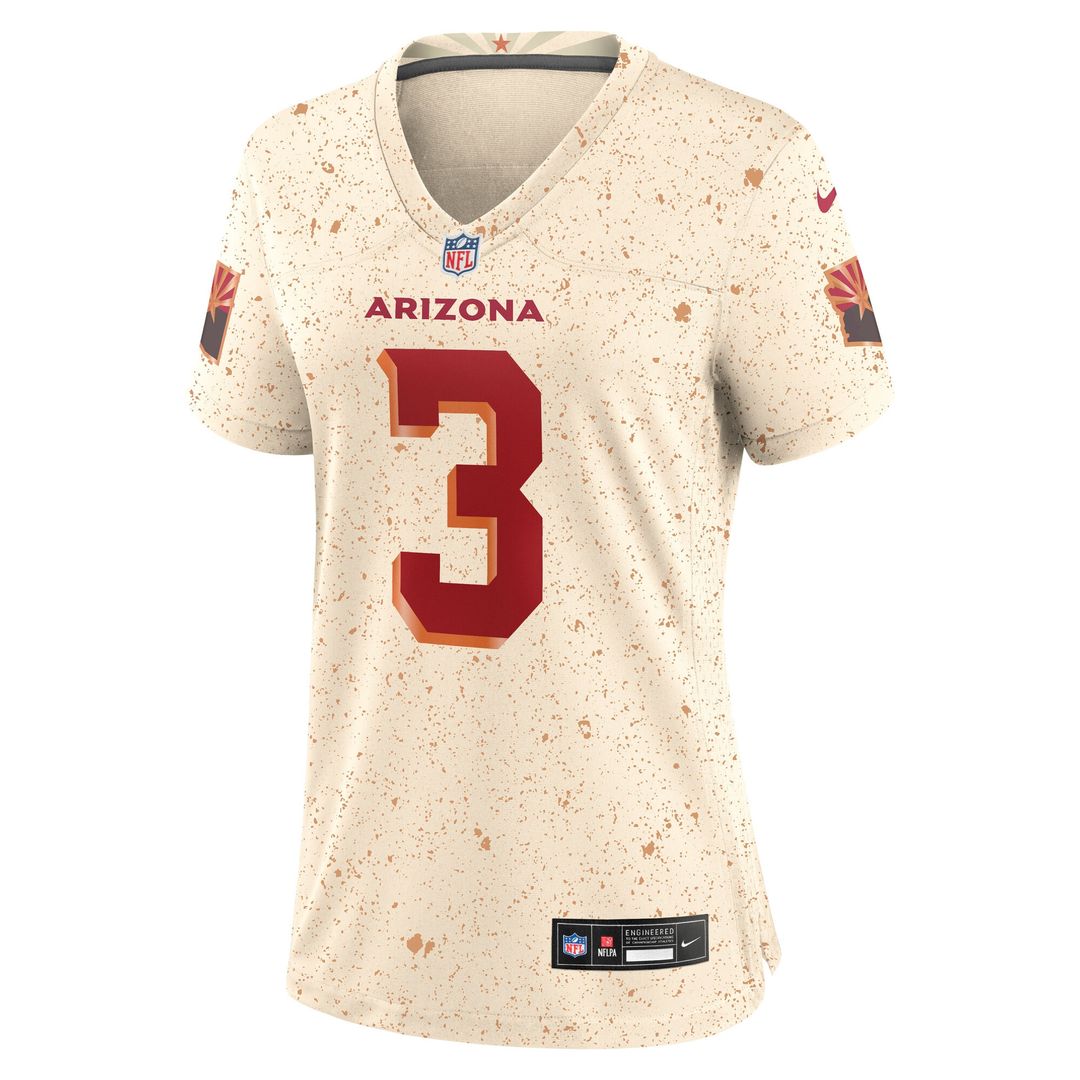 Budda Baker Arizona Cardinals Women's 2025 Rivalries Collection Game Jersey - Natural