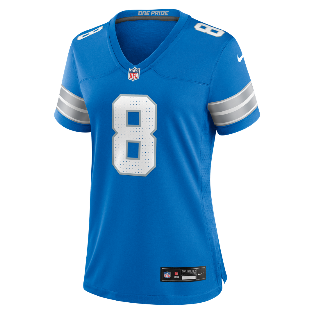 Greg Dortch Detroit Lions Women's Team Game Jersey - Blue