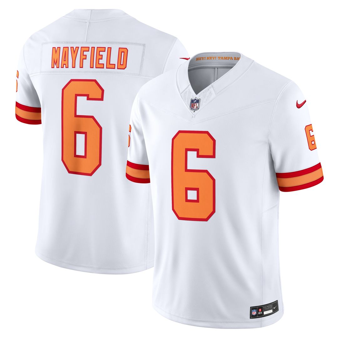 Baker Mayfield '76 Tampa Bay Buccaneers Vapor F.U.S.E. Player Limited Jersey - White