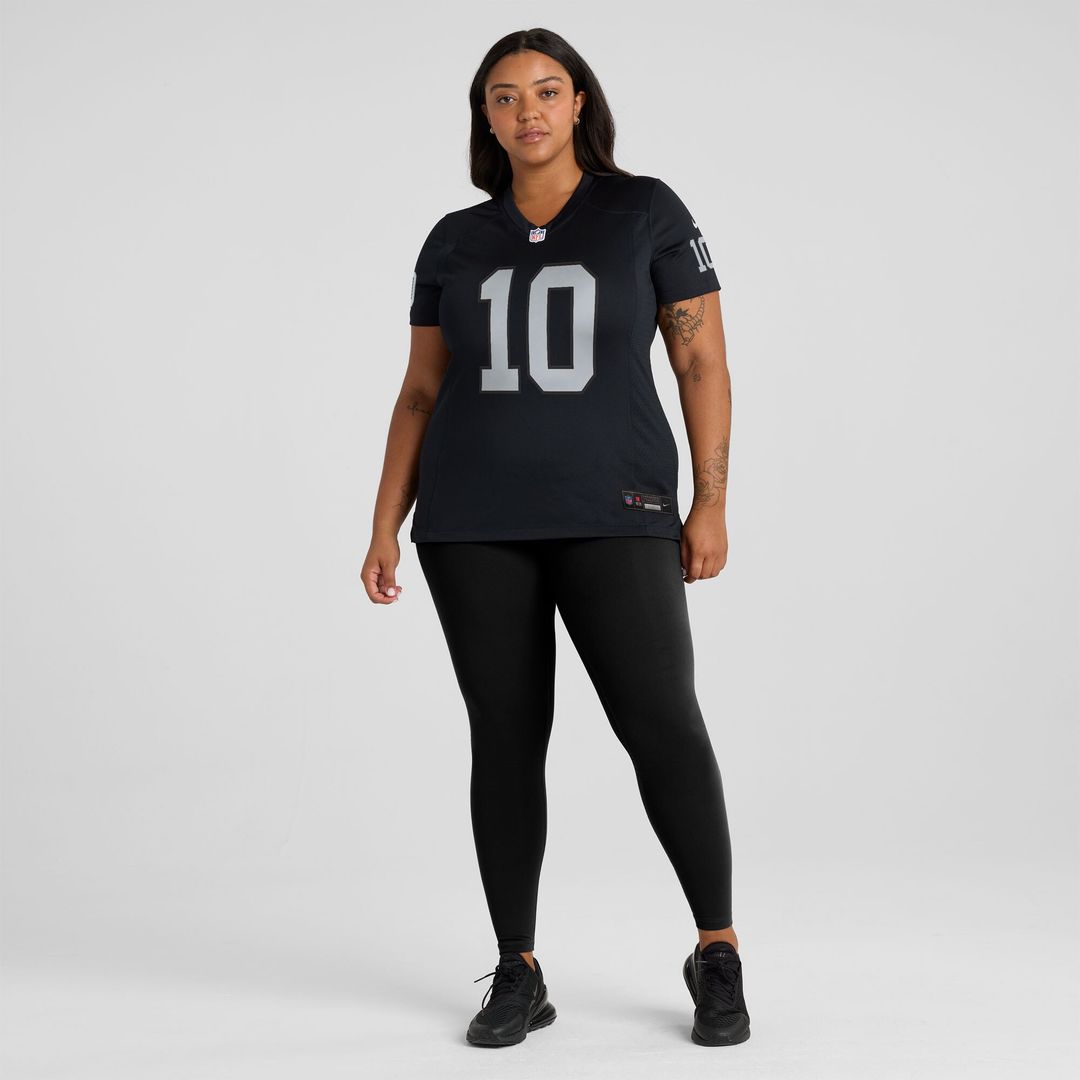 Dont'e Thornton Jr. Las Vegas Raiders Women's Team Game Jersey - Black