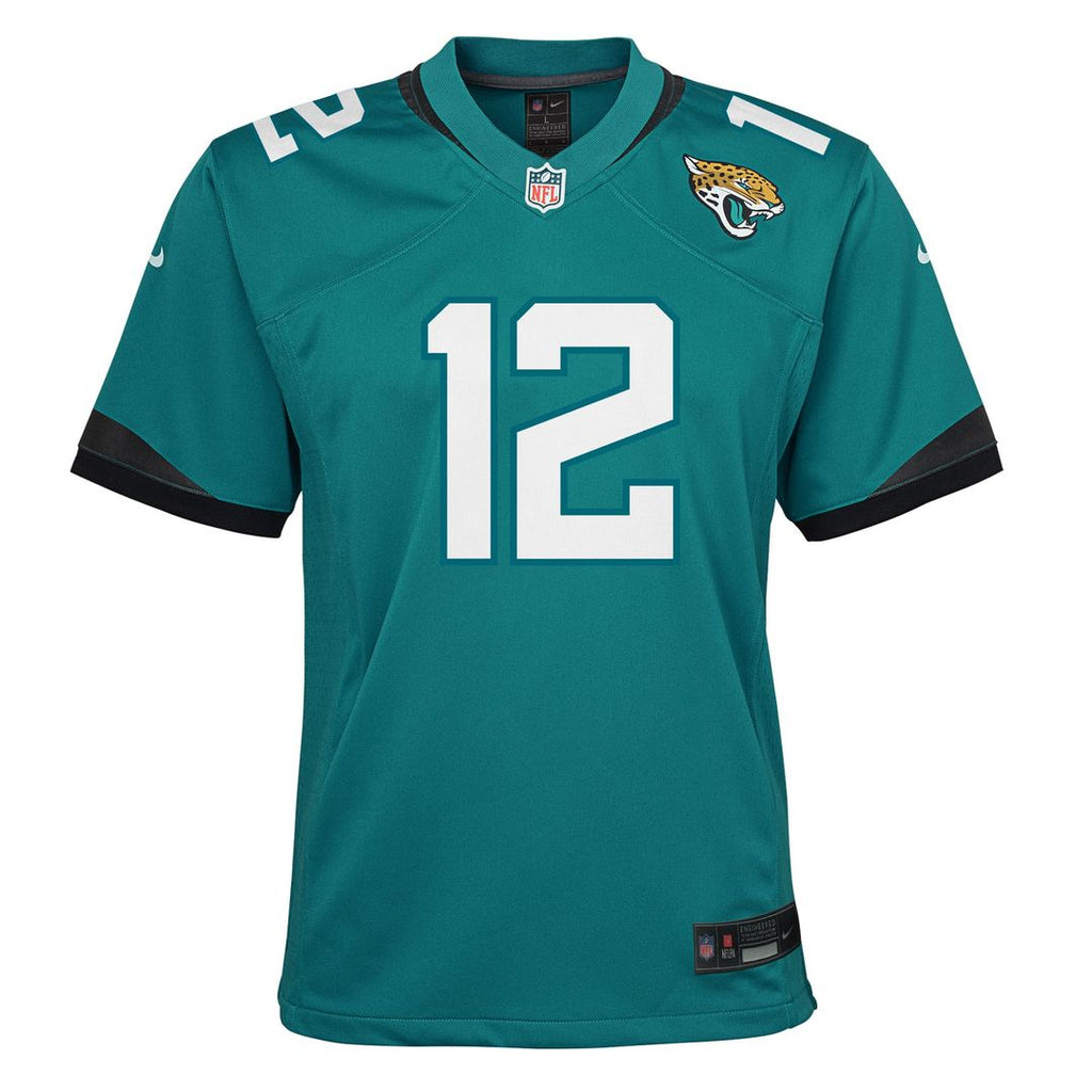 Travis Hunter Jacksonville Jaguars Youth Team Game Jersey - Teal
