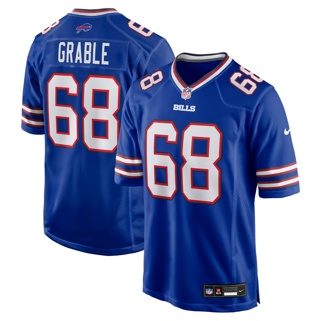 Tylan Grable Buffalo Bills Game Jersey - Royal