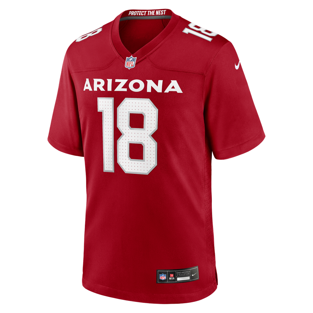Marvin Harrison Jr. Arizona Cardinals Player Game Jersey - Cardinal