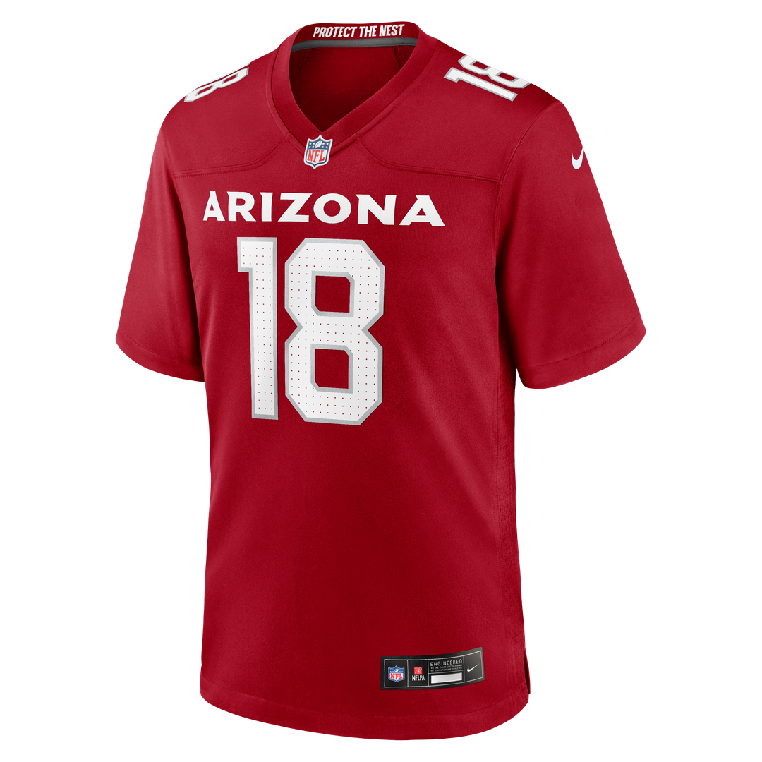 Marvin Harrison Jr. Arizona Cardinals Player Game Jersey - Cardinal