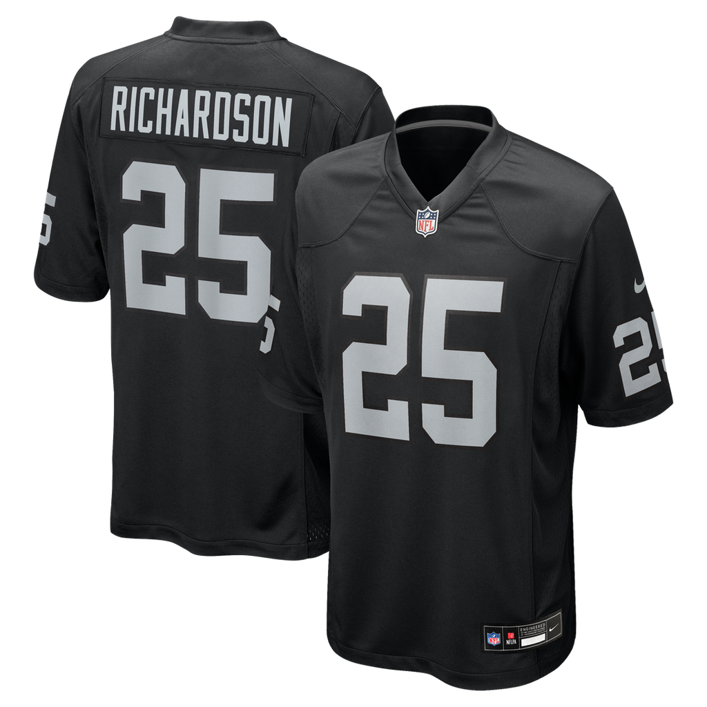 Decamerion Richardson Las Vegas Raiders Team Game Jersey - Black