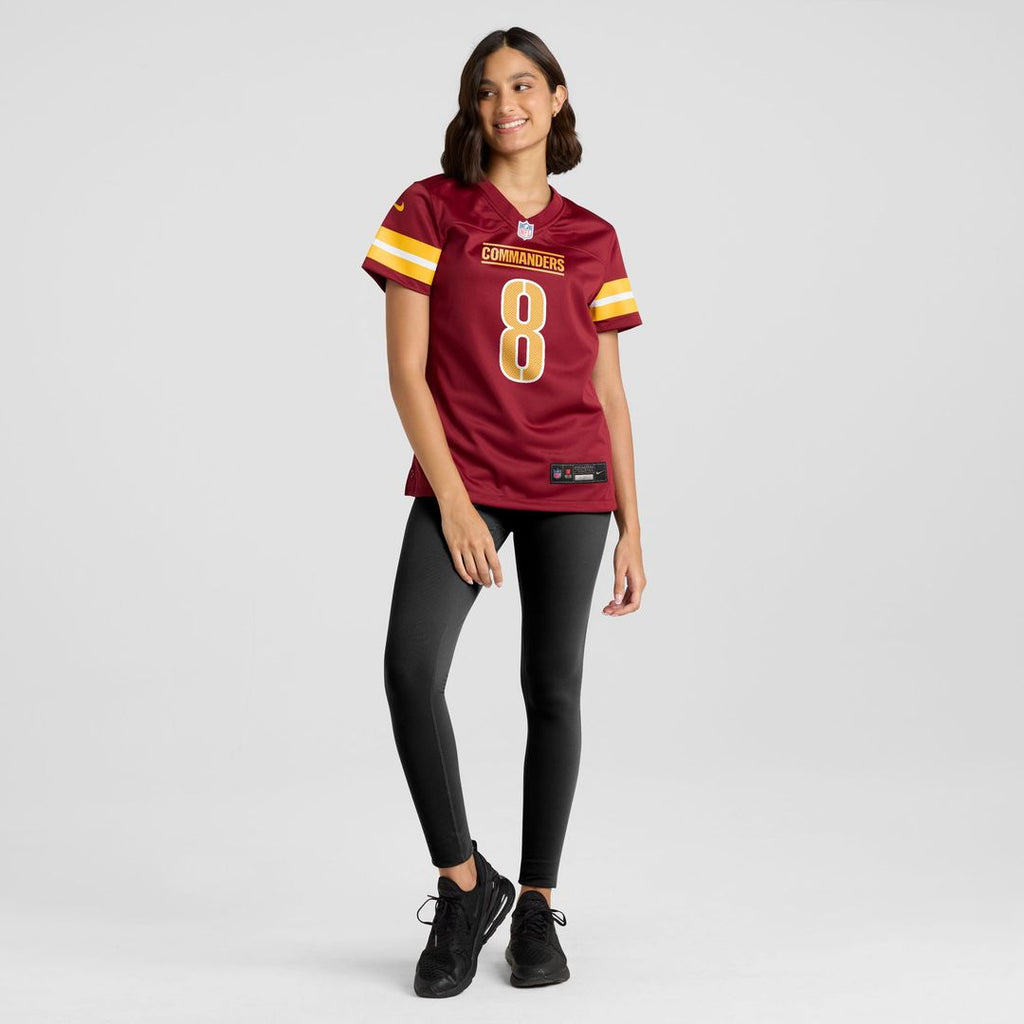 Marcus Mariota Washington Commanders Women's Team Game Jersey - Burgundy