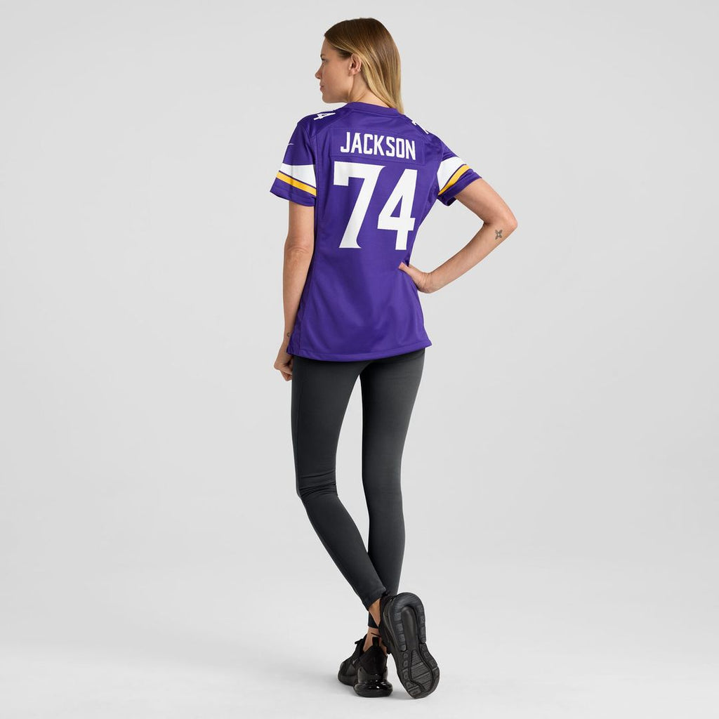 Donovan Jackson Minnesota Vikings Women's Team Game Jersey - Purple