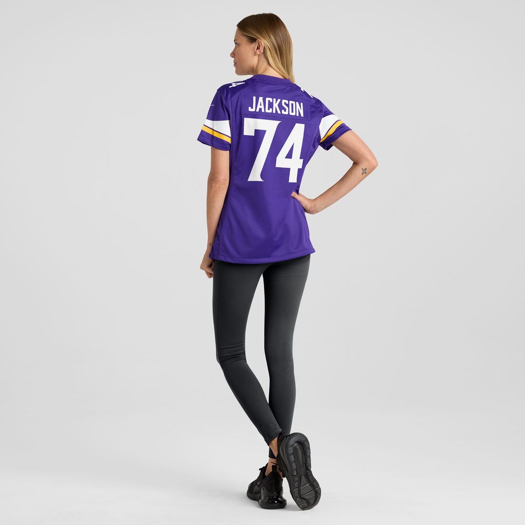 Donovan Jackson Minnesota Vikings Women's Team Game Jersey - Purple