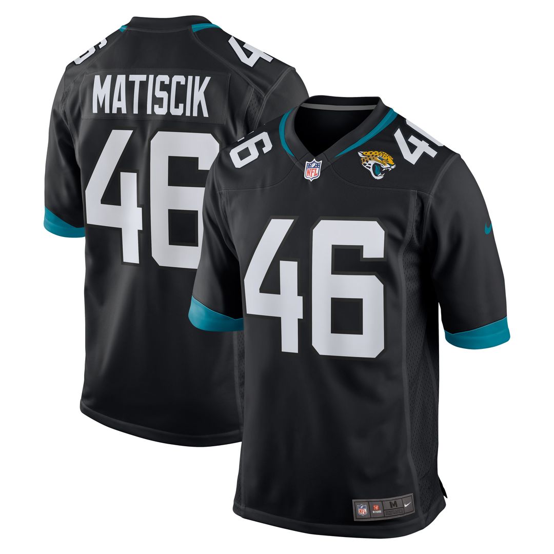 Ross Matiscik Jacksonville Jaguars Game Jersey - Teal