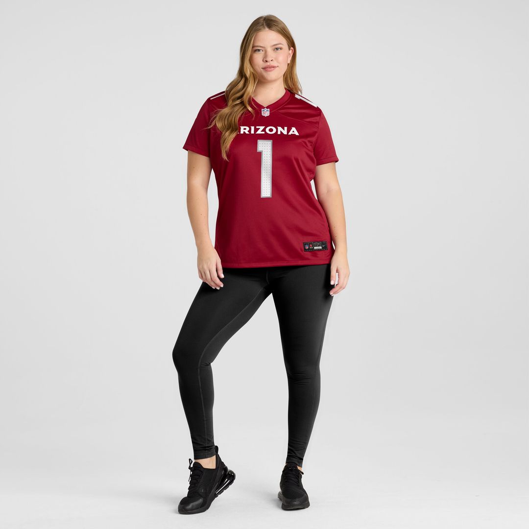 Number 1 Mom Arizona Cardinals Women's Game Jersey - Cardinal