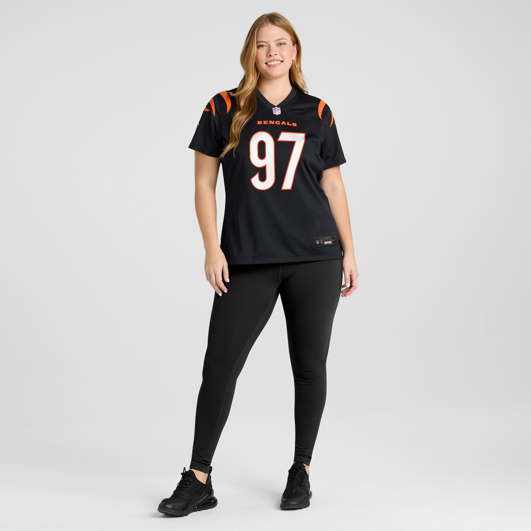 Dexter Lawrence II Cincinnati Bengals Women's Game Jersey - Black