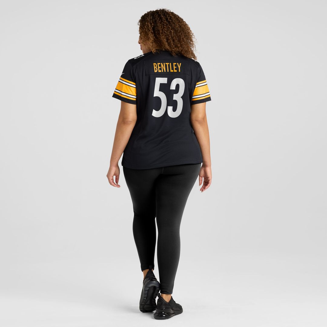 JaWhaun Bentley Pittsburgh Steelers Women's Team Game Jersey - Black