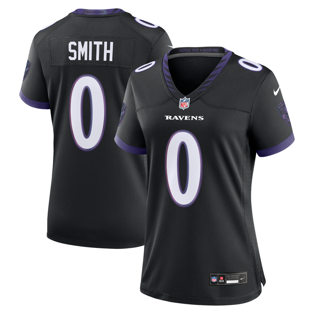 Roquan Smith Baltimore Ravens Women's Team Game Jersey - Purple