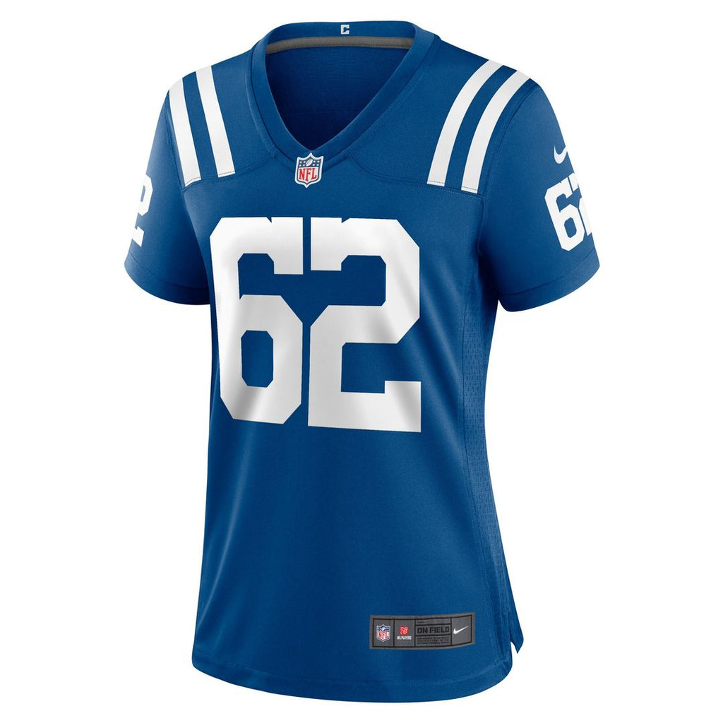 Wesley French Indianapolis Colts Women's Game Player Jersey - Royal