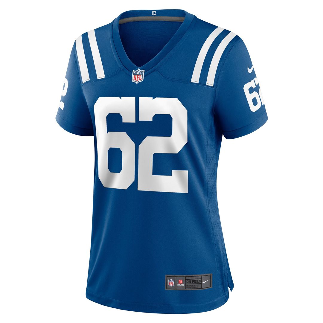 Wesley French Indianapolis Colts Women's Game Player Jersey - Royal