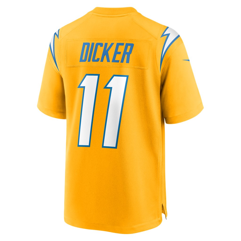 Cameron Dicker Los Angeles Chargers Alternate Game Jersey - Gold