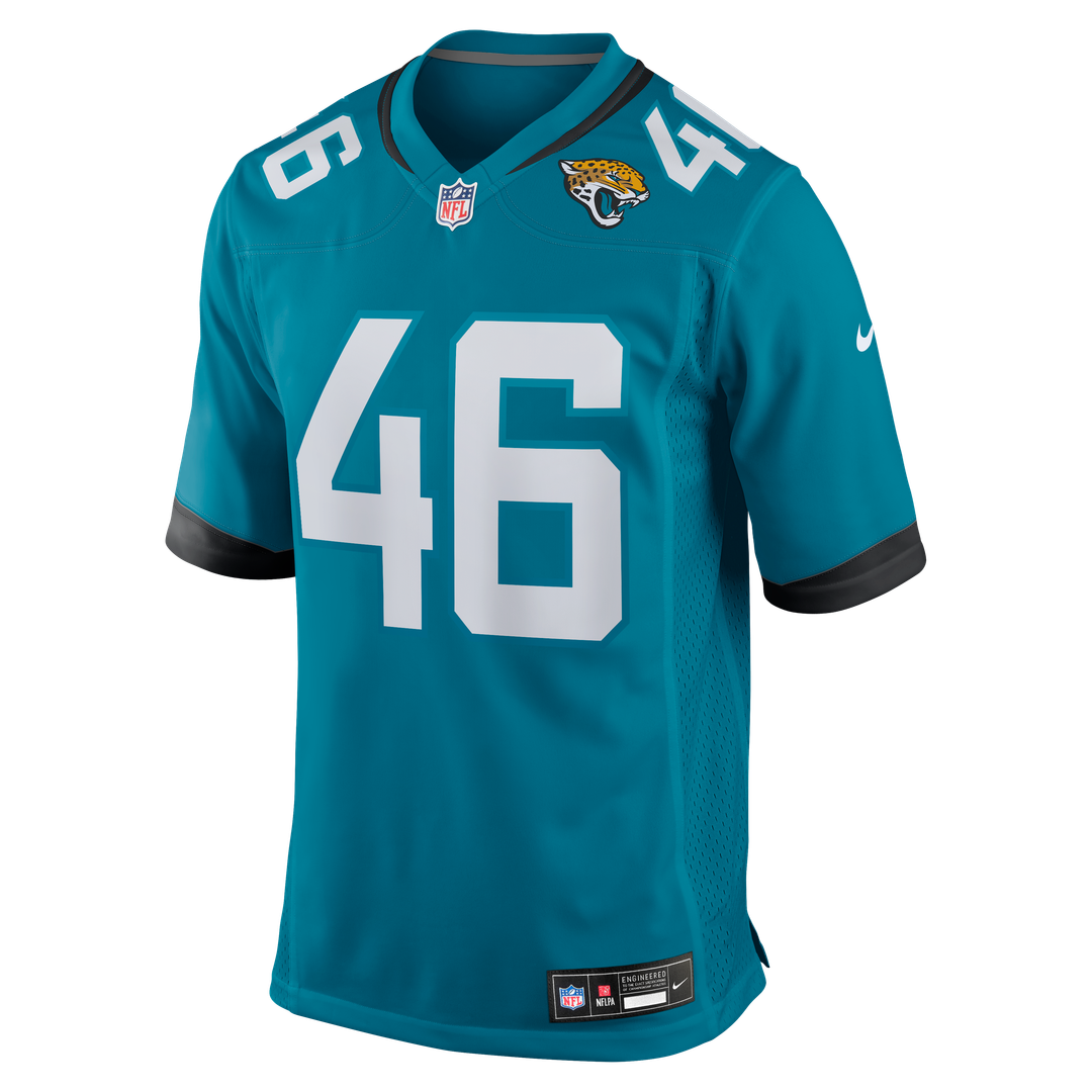 Ross Matiscik Jacksonville Jaguars Game Jersey - Teal