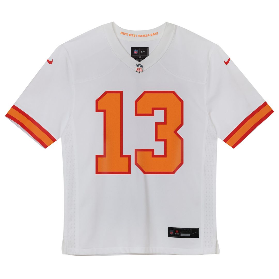 Mike Evans '76 Tampa Bay Buccaneers Preschool Game Jersey - White