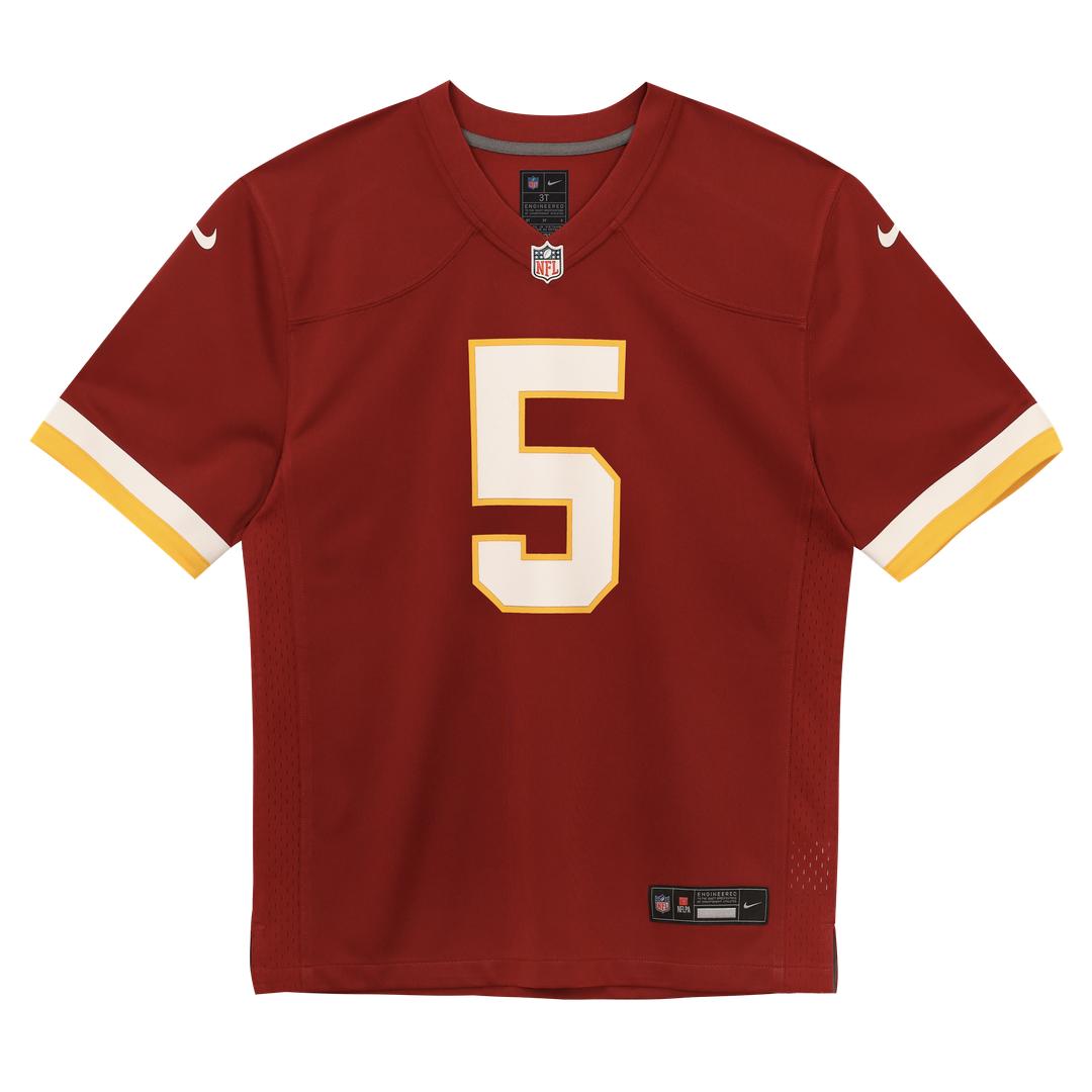 Jayden Daniels Washington Commanders Toddler Team Game Jersey - Burgundy