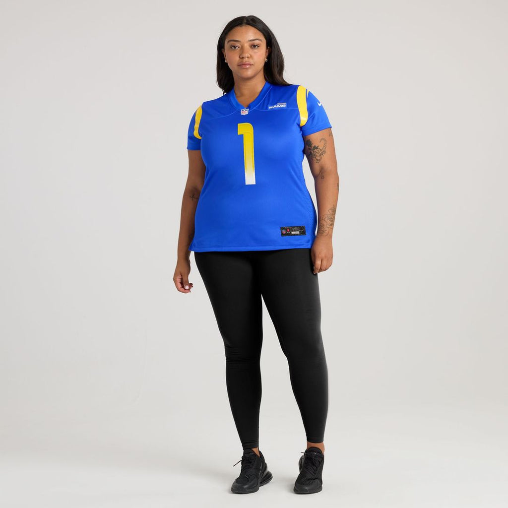 Emmanuel Forbes Jr. Los Angeles Rams Women's Team Game Jersey - Royal