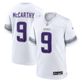 J.J. McCarthy Minnesota Vikings Youth Game Jersey - White
