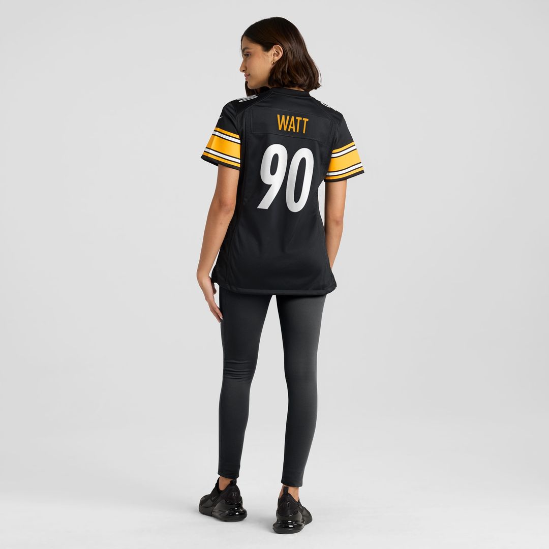T.J. Watt Pittsburgh Steelers Women's Alternate 1933 Throwback Game Jersey - Gold
